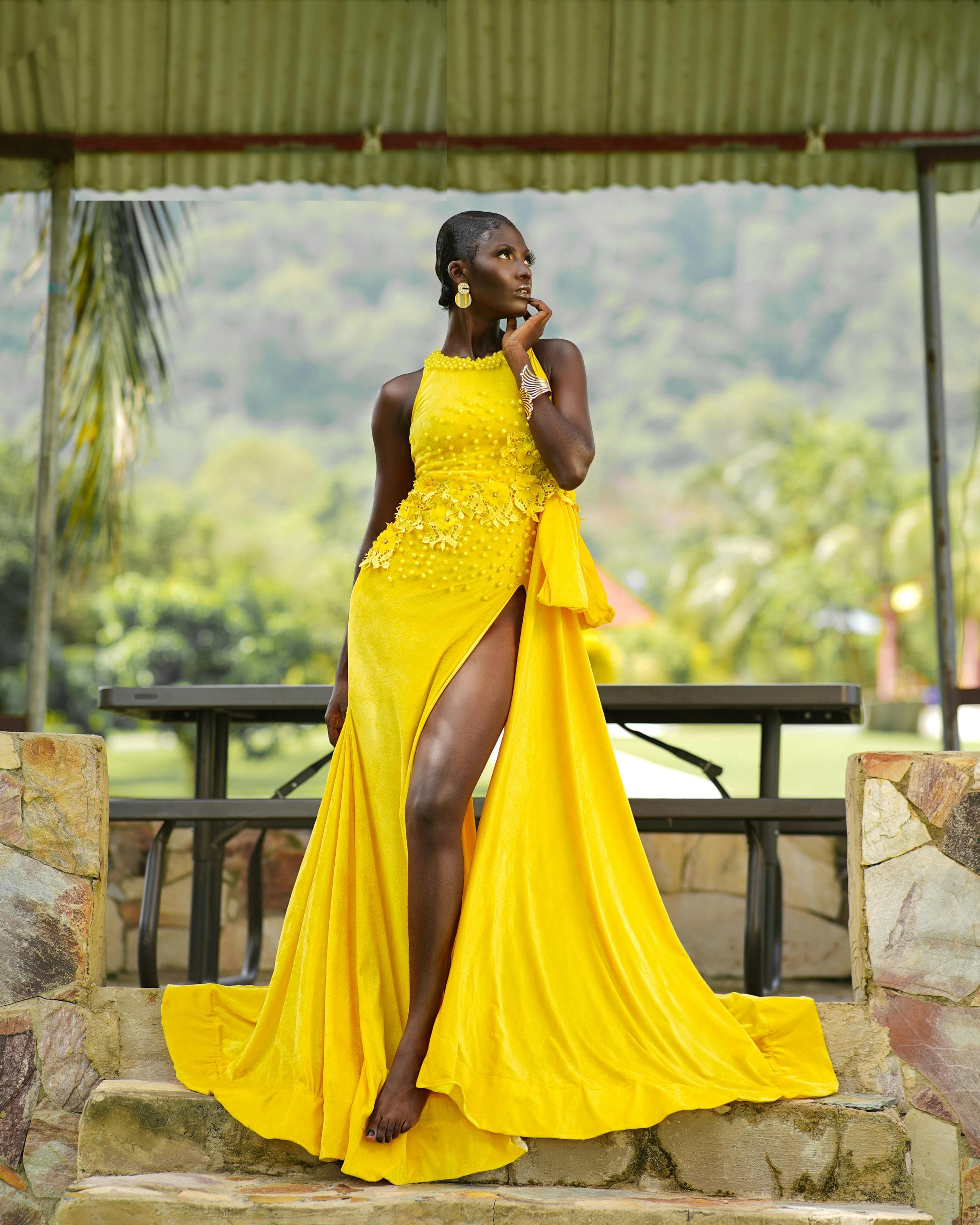 Cotton set front view